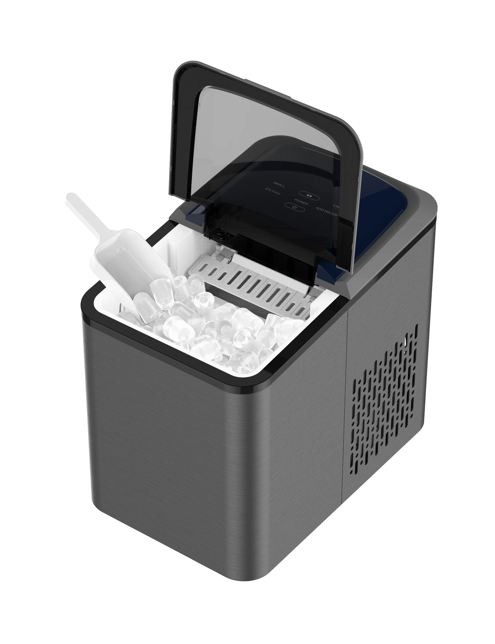 Ice Maker 12L Ice Cubes Self-cleaning Electric Making Machine Two sizes to choose Plastic CB 8 mins / 9 Pieces Convenient