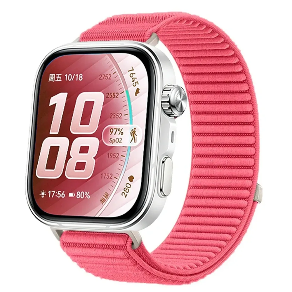 Premium Nylon Loop Strap - Braided, Comfortable, Breathable Band for Smartwatch
