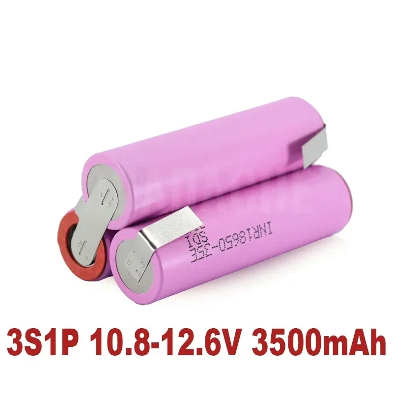 

Screwdriver battery welding battery pack 20A 18650 35E 3500mAh 7000mAh 3S 4S 5S 6S 8S 7.4V 12.6V 14.8V 18V 25.2V 29.6V