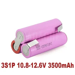 Screwdriver battery welding battery pack 20A 18650 35E 3500mAh 7000mAh 3S 4S 5S 6S 8S 7.4V 12.6V 14.8V 18V 25.2V 29.6V