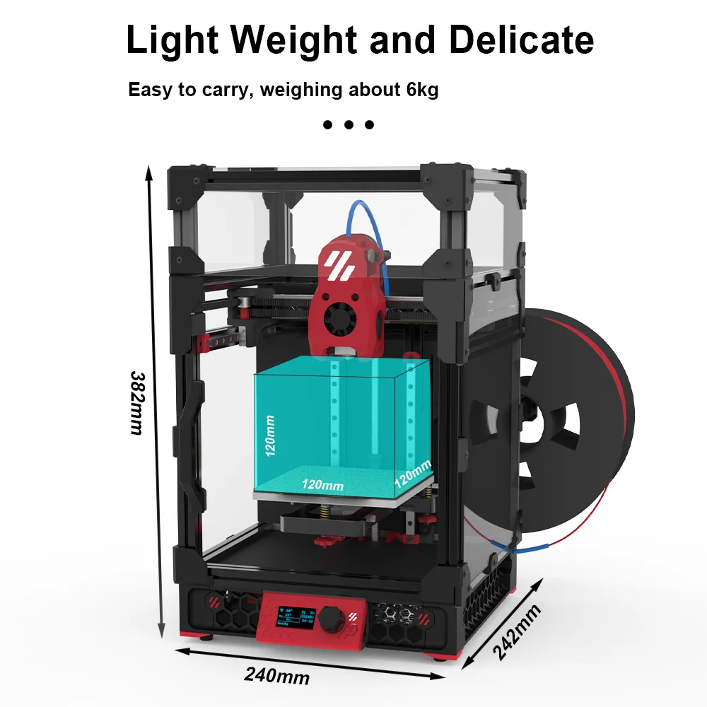 [値下げ] 3Dプリンター Voron 0.2 VORON 0.2 R1 3D Printer Upgraded MINI Stealthburner SIBOOR V0.2 R1