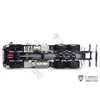 LESU 1/14 Scale FH16 Full Metal Chassis 6*6 for RC Dumper Tipper Timber Truck Model Motor Light With Bucket Toy TH20321 6