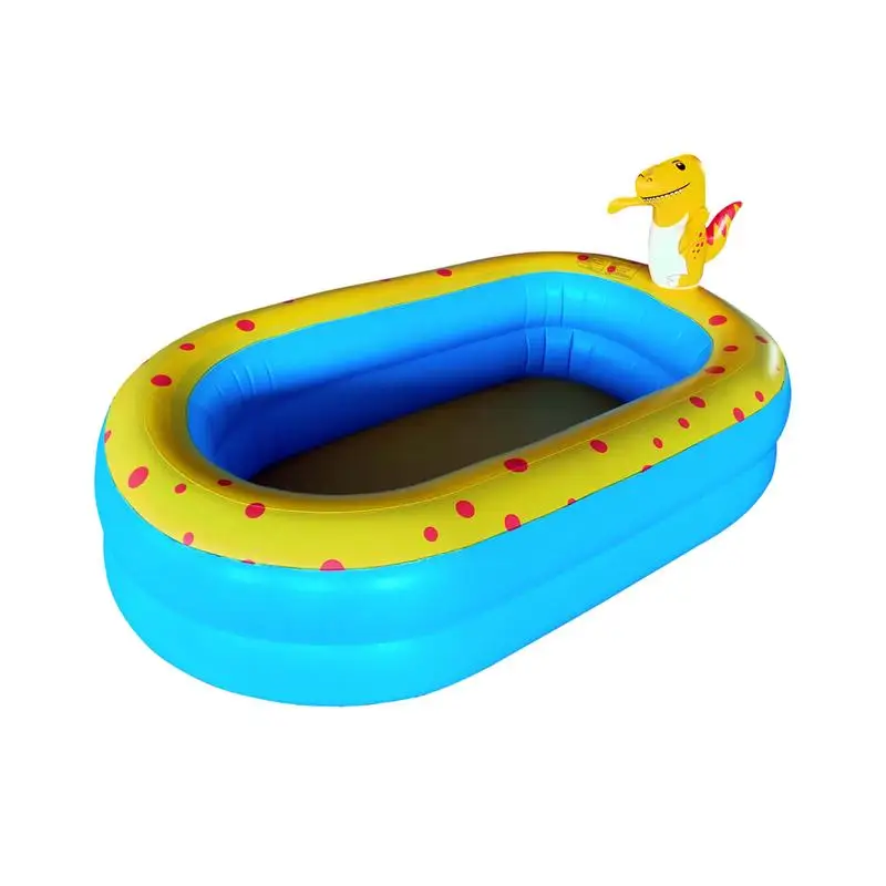 

Children Swimming Pool Inflatable Spray Pool Outdoor Summer Water Toys Baby Bathtub Dinosaur Sprinkler Game Backyard Water Play