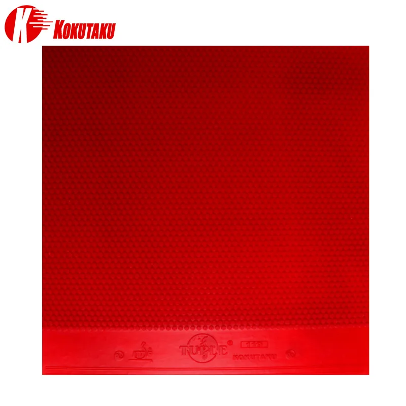 KOKUTAKU Short Pimples Out Rubber 2.2mm Sponge TUPLE 119 Zhengjiao / Big Pips Out Rubber OX For Training