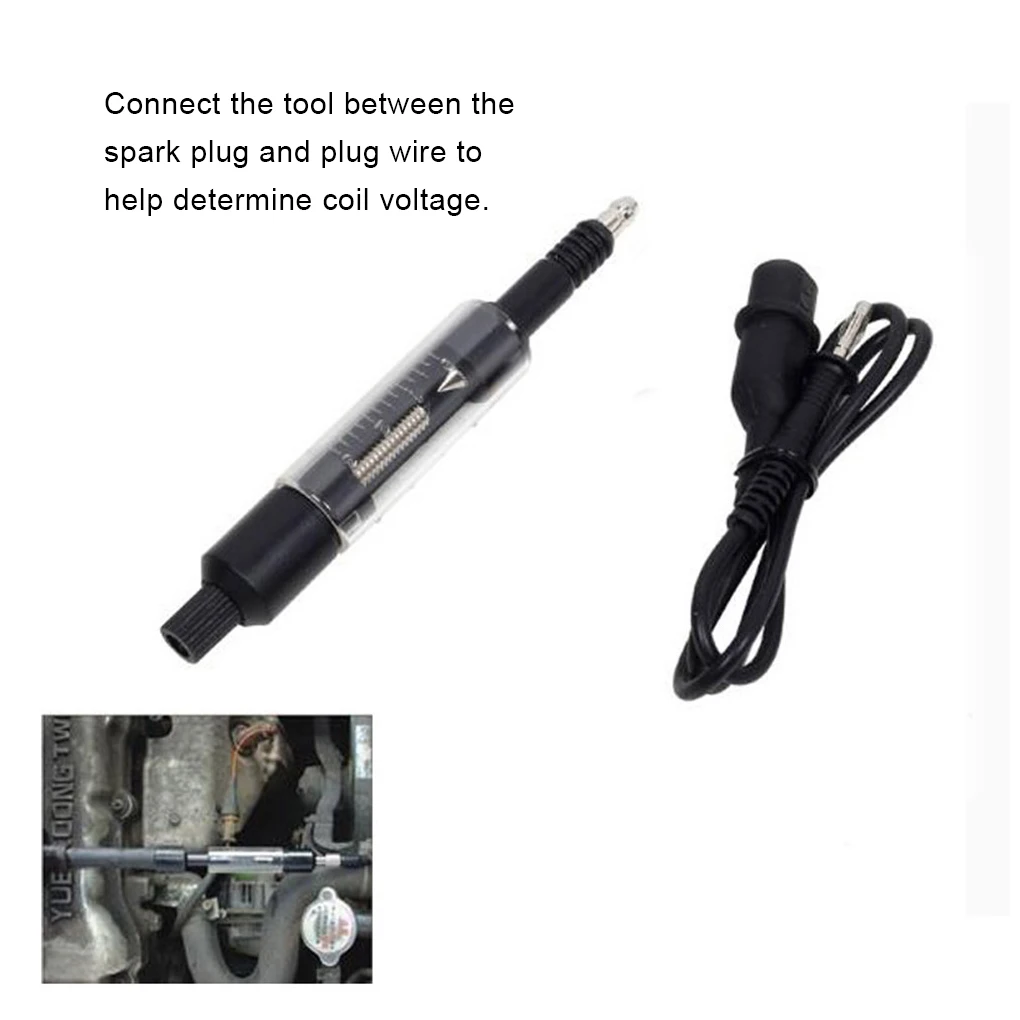 Spark Plug Tester Car Diagnostic Tool Universal Car Spark Plug Tester Ignition Coil Detector Diagnostic Automotive Car Repair Tool Auto Ignition System Test tool