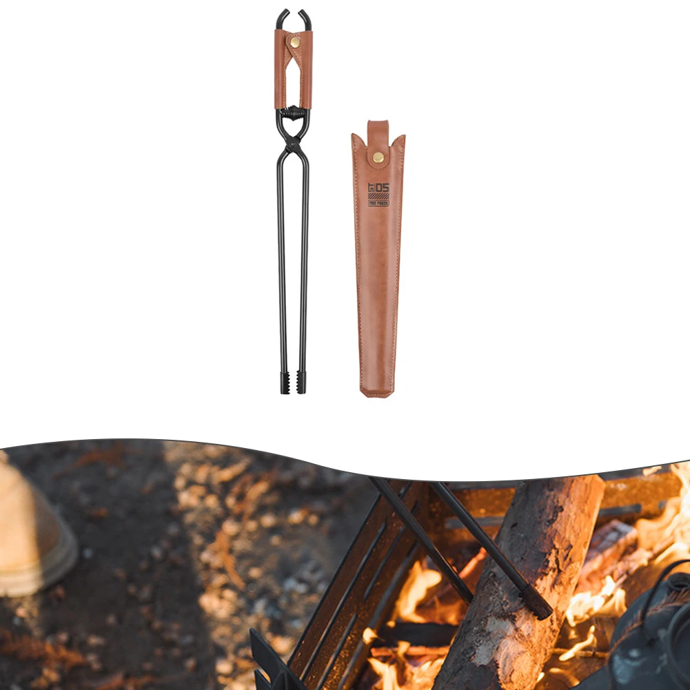 

Походный огонь покер из углеродистой стали наружный Пикник Кемпинг антиожог углеродистая сталь огонь покер Кемпинг принадлежности для готовки