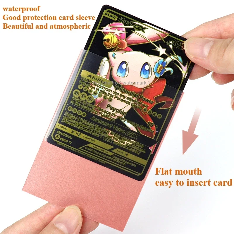 100PCS Matte Standard Size Card Sleeves - Premium Protection for Trading Cards & Board Games