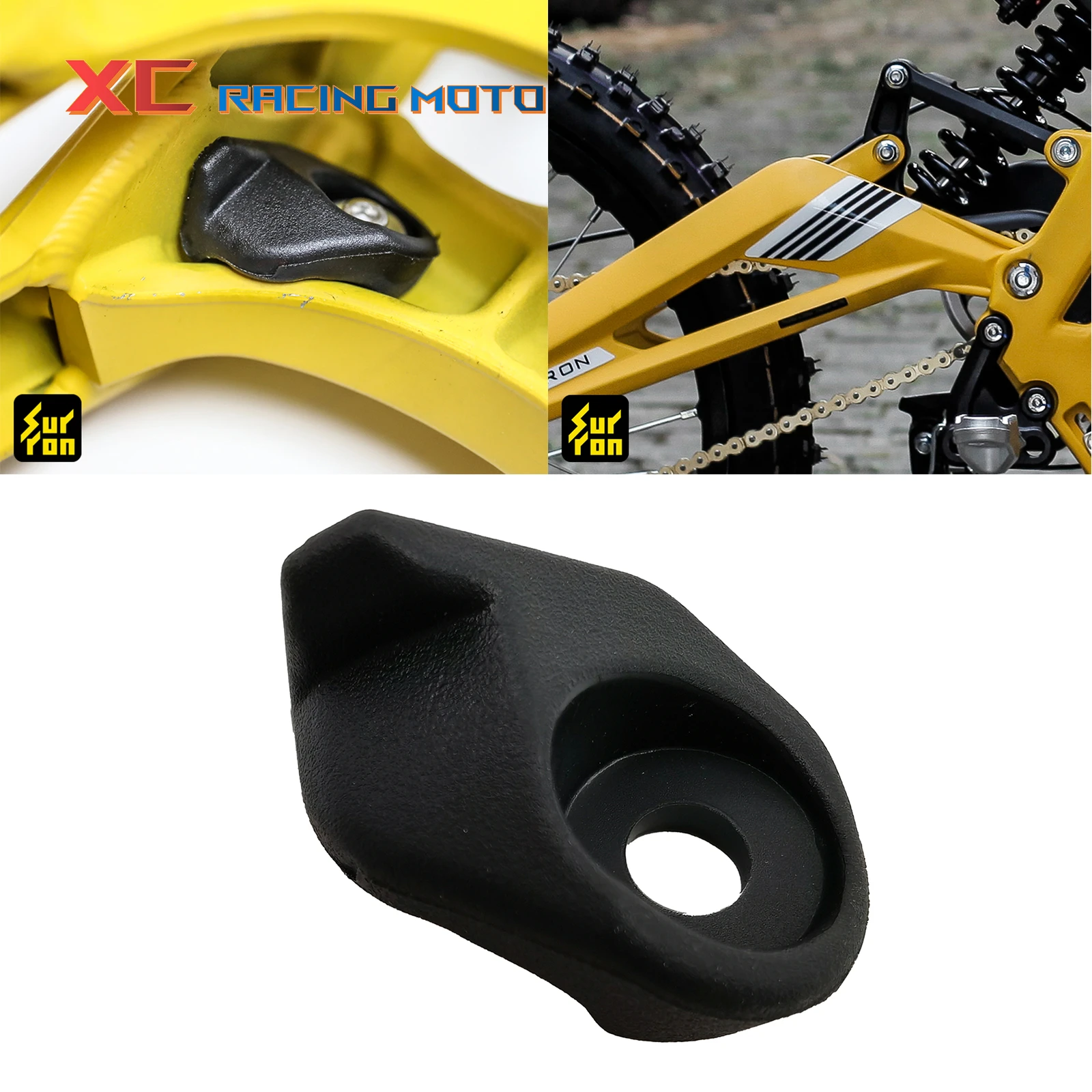 Motorcycle Modified Flat Fork Anti-Collision Rubber Flat Fork For Sur Ron Light Bee Electric Motocross Bike Bicycle