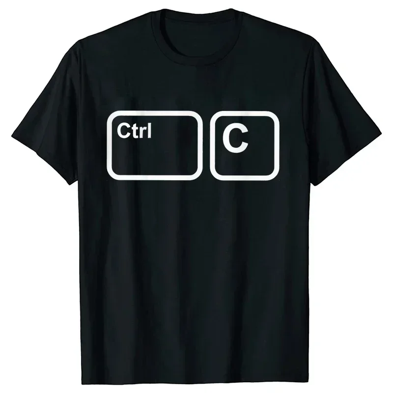 CTRL C CTRL V Family T-Shirt Father and Son Daughter Tshirts