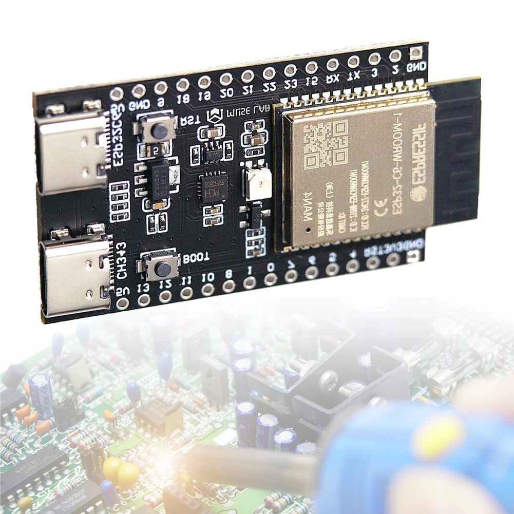 ESP32-C6  ,   ȣȯ ESP32-C6-WROOM-1 ּ ý ,  CŸ ھ , 512KB SRAM