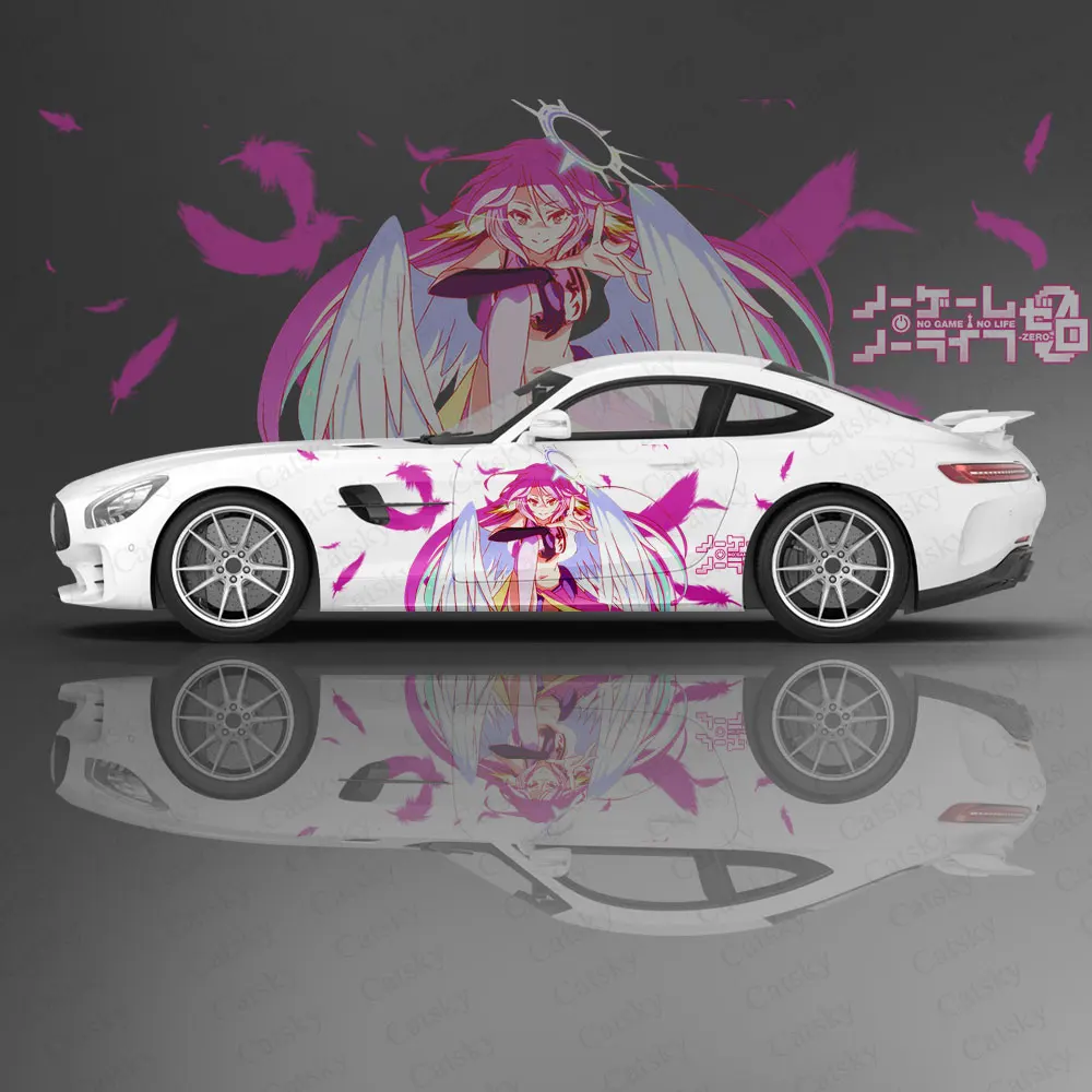 

Виниловая наклейка «No Game No Life» для капота, двери и тела