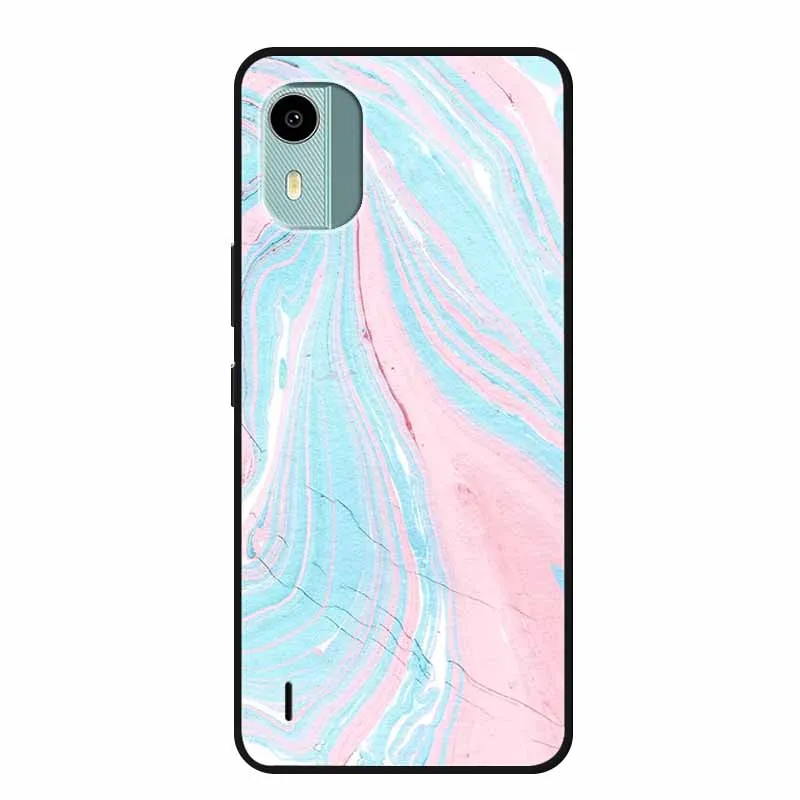 Marble Soft Silicone TPU Phone Back Cover Case - Stylish Protective Bumper
