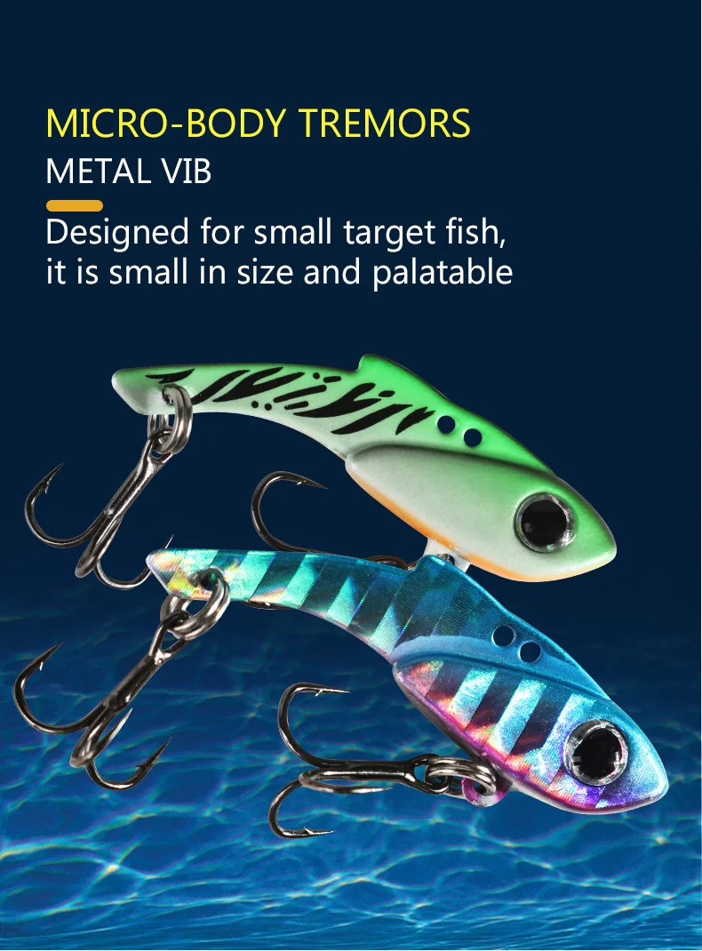 Vib Angel köder 3,5g 5g künstliche Klinge Metall sinkende Vibration Köder Swimbait Spinner Pesca für Bass Pike Barsch Forelle – Detail 5