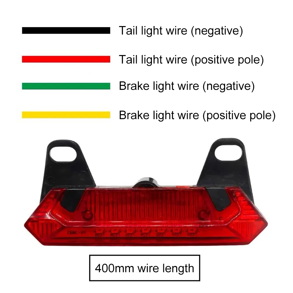 Flash Light Waterproof LED Electric Bike Warning Light Ultra Bright Turn Signal Cycling Tail Lamp Safety Warning Bicycle Light