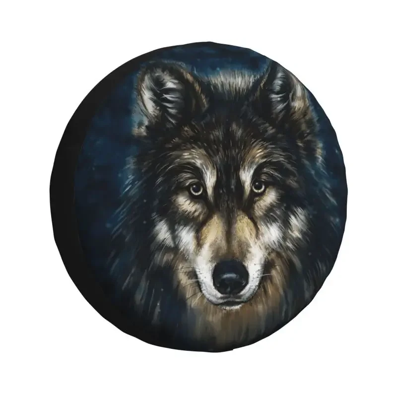 

Только животное волк пользовательский автомобильный протектор колеса, защита колес, Prado Pajero Jeep versi4x4 SUV, 14"