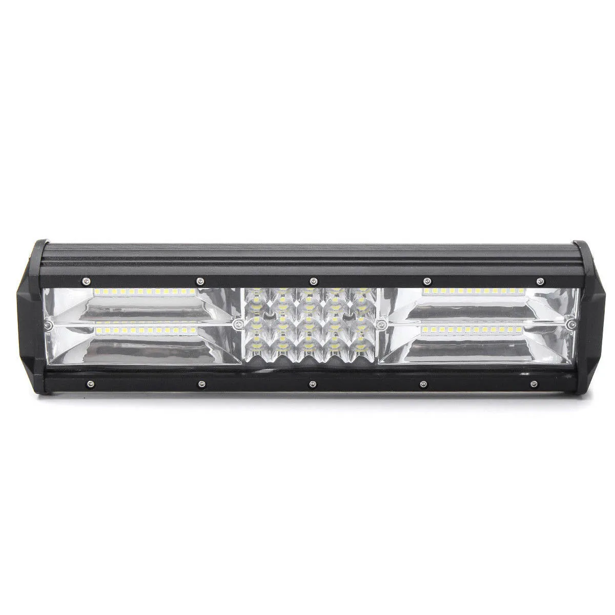 12 Pollici Led Quad-Row Work Light Bar Flood Spot Driving Lamp Truck 4Wd