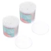 2 Boxes of 400Pcs Double Spiral Tips Cotton Swabs With Strong Paper Sticks Cleaning Swab Sticks White (200Pcs in 1 Box) 3