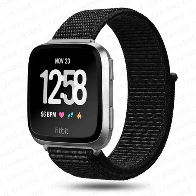 Breathable Nylon Loop Sport Band Bracelet - Adjustable Replacement Strap