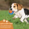 Rubber Dog Toys for Dog Chewing Bite Resistant Squeaky Training Playing Toy Interactive Dog Toys for Large Dogs Teeth Cleaning 4