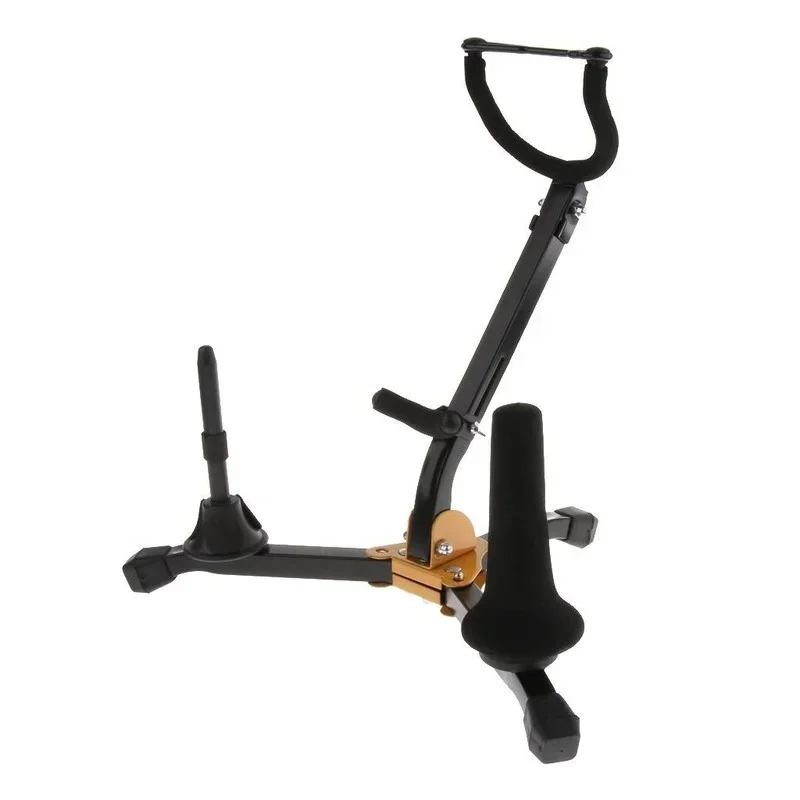 Foldable Portable Alto Tenor Saxophone Stand Sax Tripod Holder Instrument Saxophone Accessories for Alto / Tenor