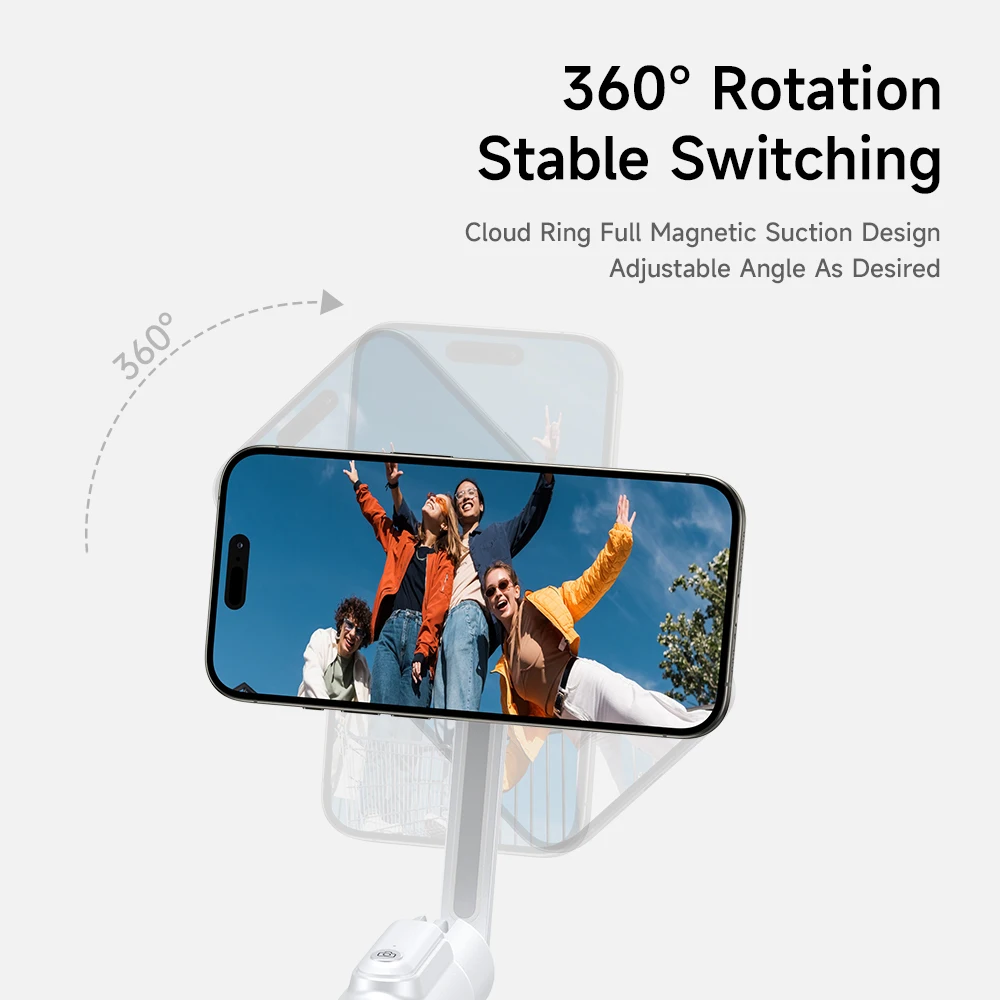 Selfie Stick Tripod 54-Inch Portable Travel Stand MagSafe 360&deg; Rotation Anti-Shake For iPhone Samsung Huawei