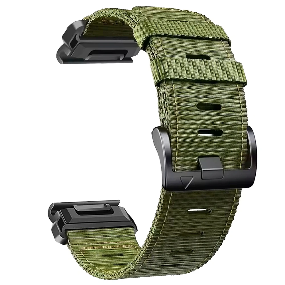 Enhanced Nylon Easy Fit Quick Release Watch Strap - 26mm