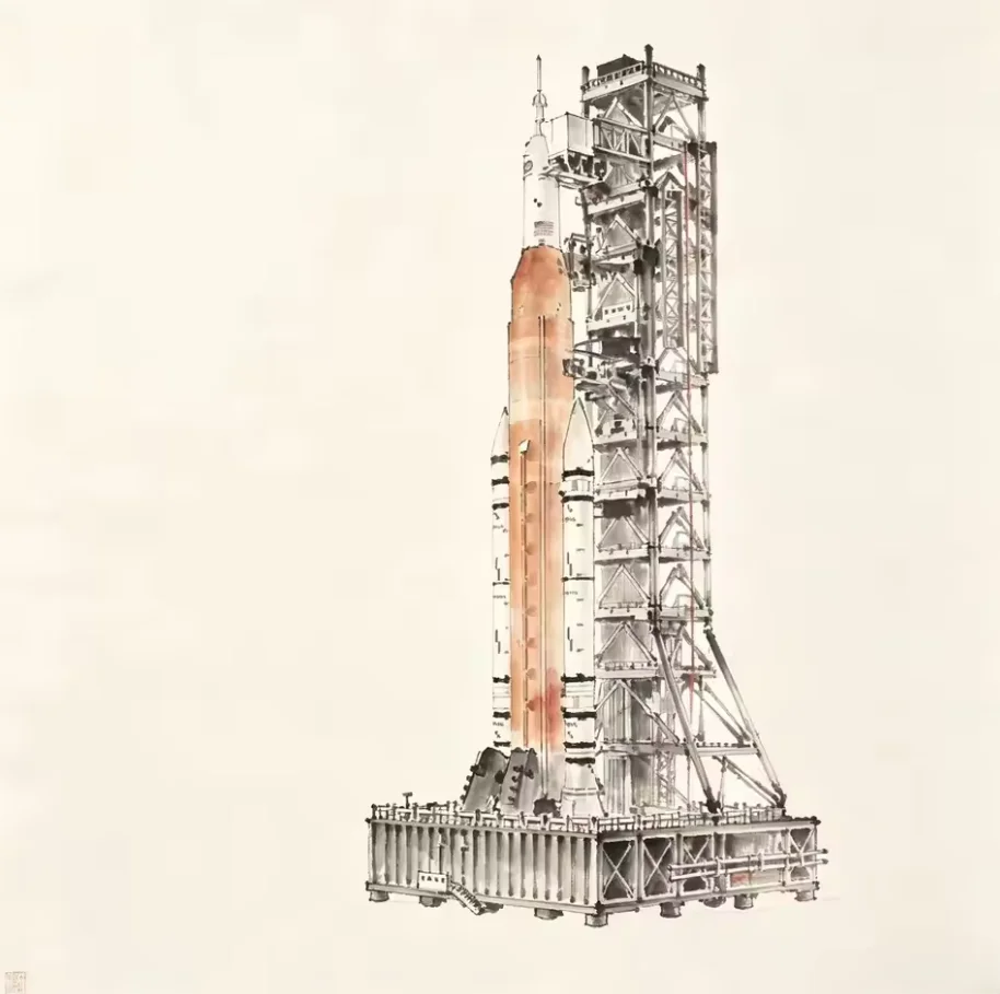 NEW 3601pcs Artemis Space Launch System Home decoration MOC 67013 Rocket Spacecraft Model Ornaments for Birthday Christmas Gifts