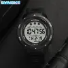 SYNOKE Men Digital Watch Sports Watches Timing Function Alarm Clock Waterproof 50M Digital Watch Military Clock Large Screen 2