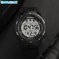 SYNOKE Men Digital Watch Sports Watches Timing Function Alarm Clock Waterproof 50M Digital Watch Military Clock Large Screen 2
