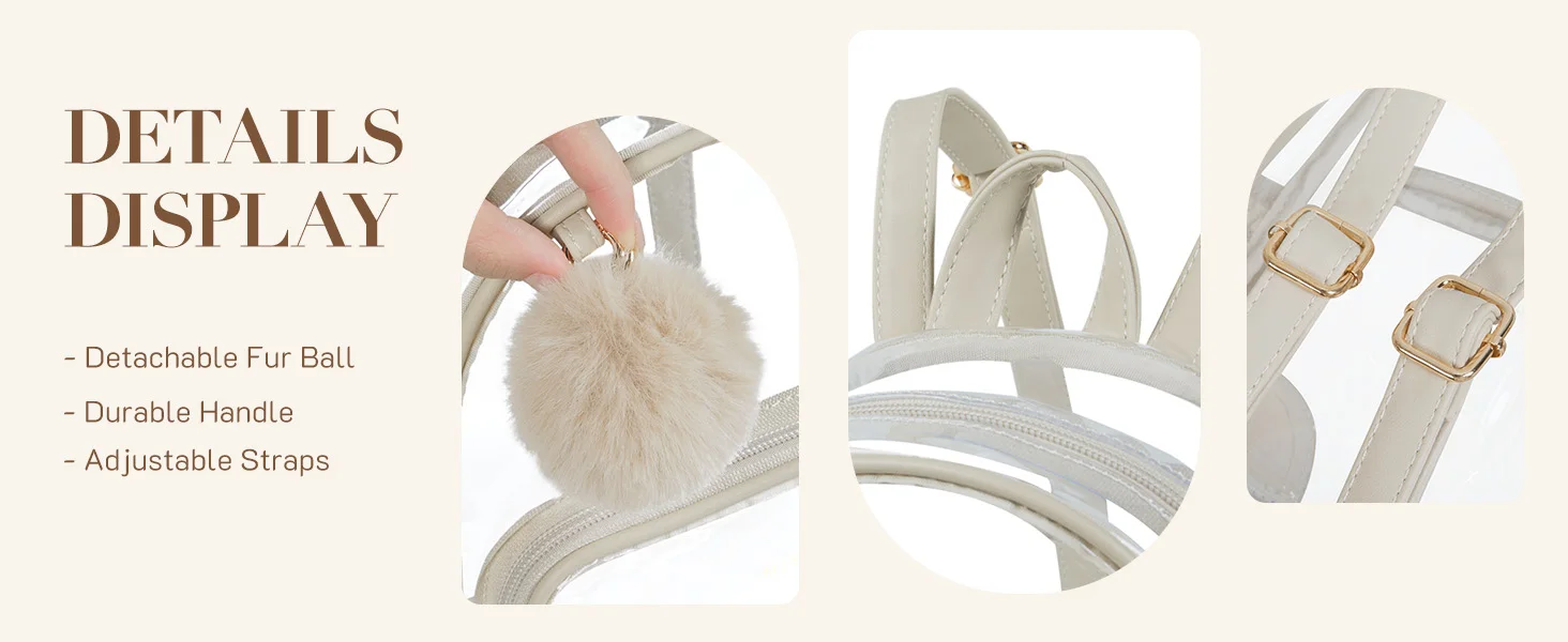 Clear Backpack Stadium Approved