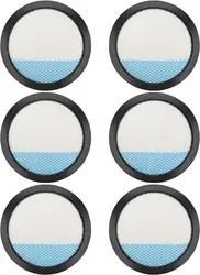 6 - Piece Filter Set for Cordless Stick Vacuum Cleaners (6PC)