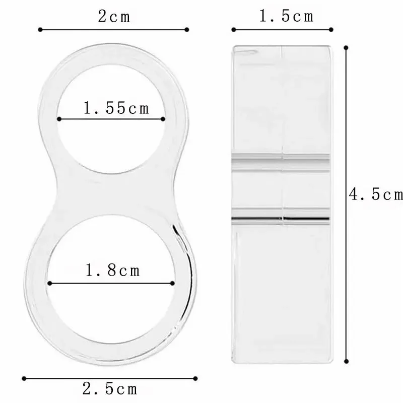 Door Stopper Transparent Silica Gel Door Handle Wall Protection Doorknob Bumper Walls Furniture Protective