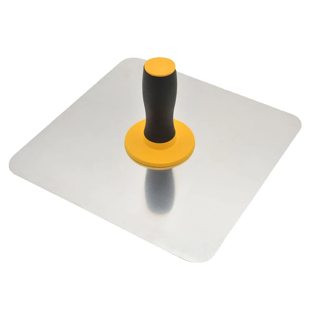 Aluminium Plaster Mortar Board with Soft Grip Handle Plastering Hawk Plaster Mortar Board Holder Finishing Plastering Tool 4