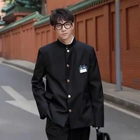 Japanese Style School Uniform Dk Blazers Men's Western-style Suit Streetwear High Coolness Fashion Matching Explosion Streetsuit 1