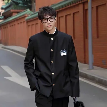 Japanese Style School Uniform Dk Blazers Men's Western-style Suit Streetwear High Coolness Fashion Matching Explosion Streetsuit 1