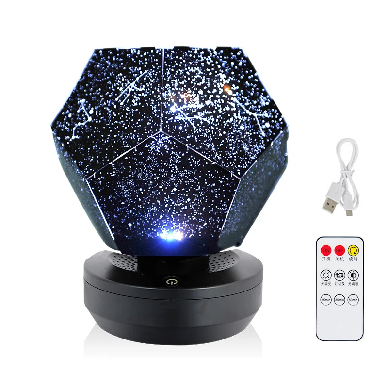 Projector Starry Sky Ceiling Galaxy Star Projector Children's Night Light Baby Star Space Nightlight Child Kids Christmas Gift led night light Night Lights