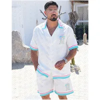 Vêtements culturels populaires, ensembles de chemises tendance, vêtements à imprimés floraux, un incontournable pour les hommes, vente en vogue, ventes en édition limitée 3