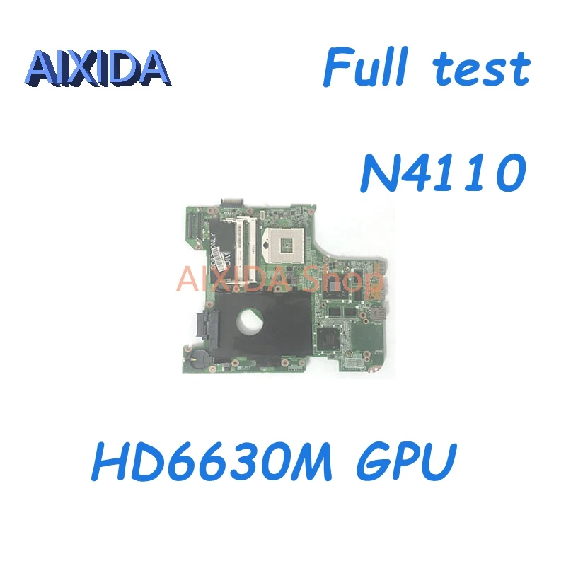 

AIXIDA DAV02AMB8F1 DAV02AMB8F0 0FR3M 00FR3M CN-00FR3M материнская плата для ноутбука Dell Inspiron N4110 материнская плата HM67 HD6630M GPU