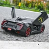 1:24 Lykan Hypersport Alloy Sport Car Model Diecasts & Toy Metal SuperCar Model Simulation Sound Light Collection Childrens Gift 6