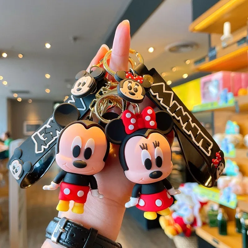 Porte-clés Mickey & Minnie Disney | Accessoire mignon