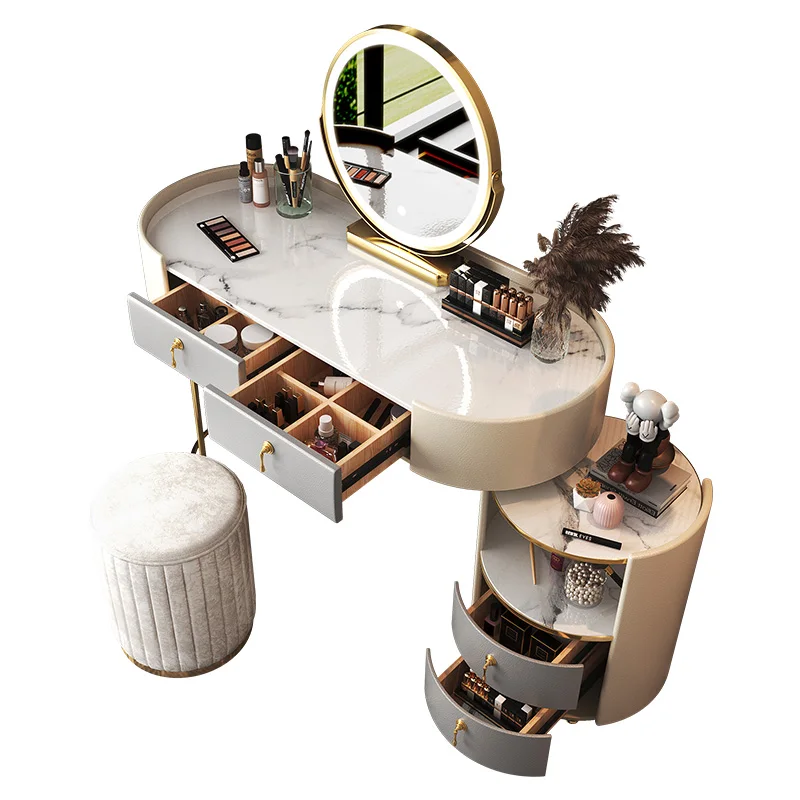 Bedroom Dressing Table Drawer Storage Fashion Girls Modern Multifunctional Tocador Maquillaje Furniture