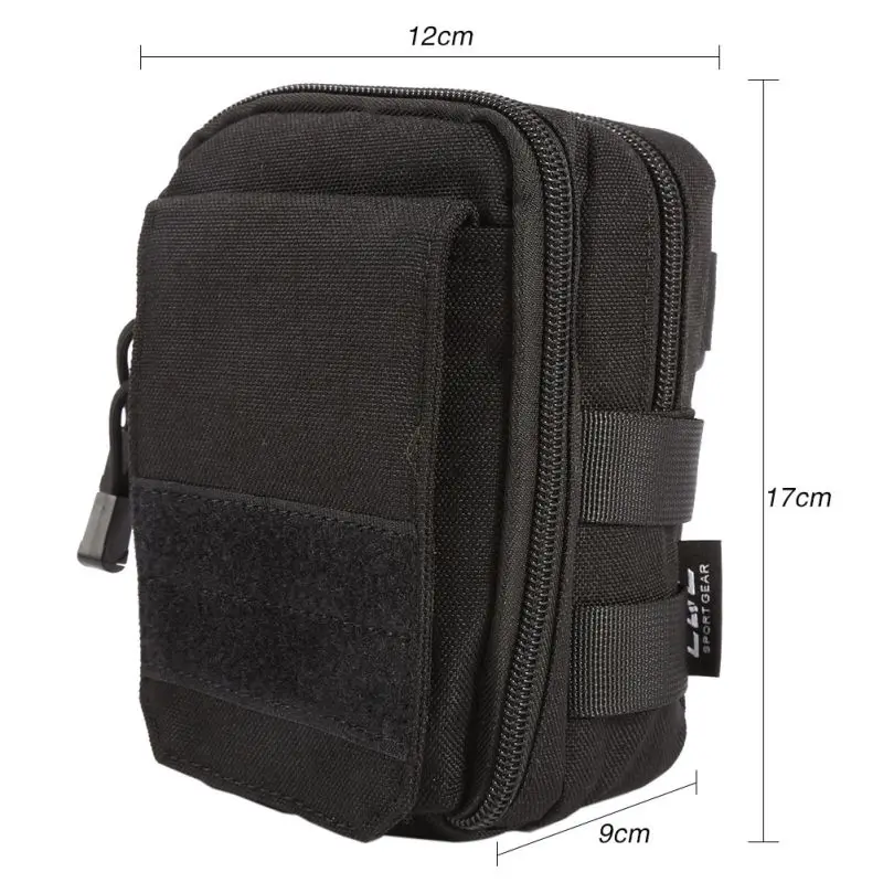 Molle Pouch Tactical Waist Bag Outdoor Men EDC Tool Bag Vest Pack Purse Mobile Phone Case Hunting Compact Bag 6