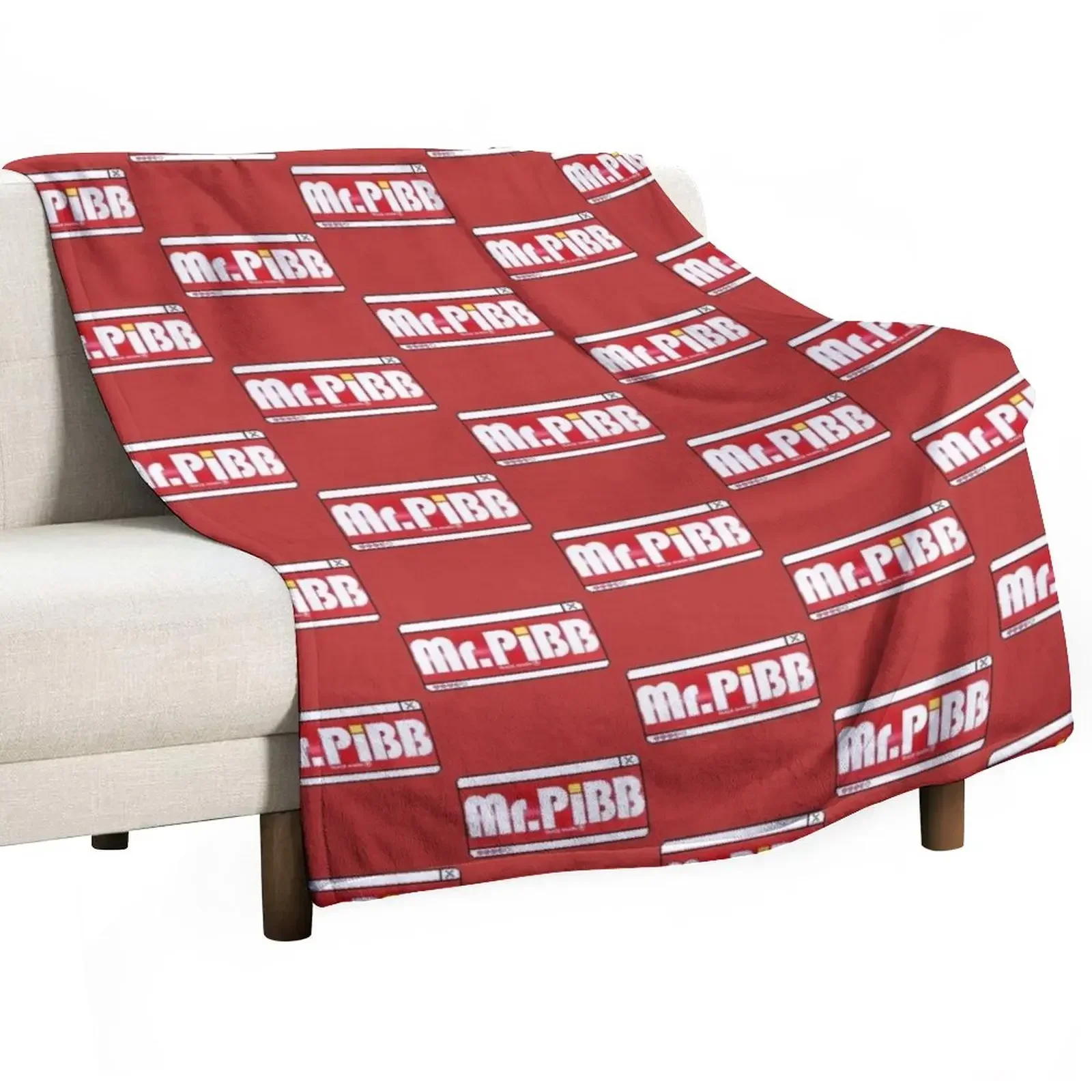

Одеяло Mr. Pibb, персонализированный подарок, идея для подарка на День святого Валентина, одеяла для волос