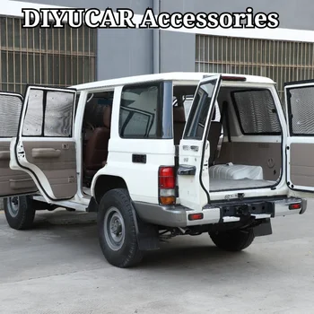 For Toyota LC76 Land Cruiser 76 5 Doors 2007-2026 Luminum Foil Car Front Windshield Anti-UV Sunshade Interior Accessories 1