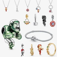 

2022 Best Selling Original Movie 925 Sterling Silver Anime Jewelry for Pandora Bracelet Beads DIY Women Charm Necklace Gift