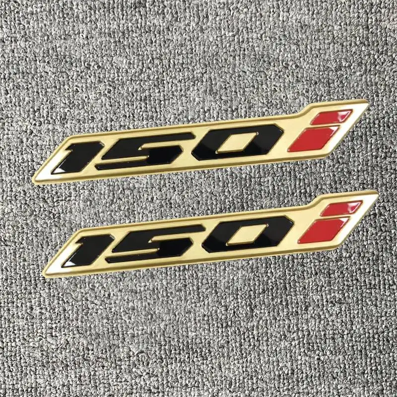 New For HONDA CLICK 125i 150i On Both Sides Motorcycle Accessories Waterproof Decorative Label Modification Bright Gold black