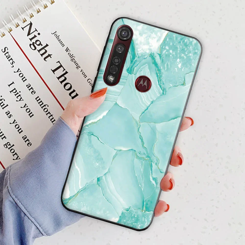 Sleek TPU Matte Soft Protective Case for Motorola Moto G8 Series