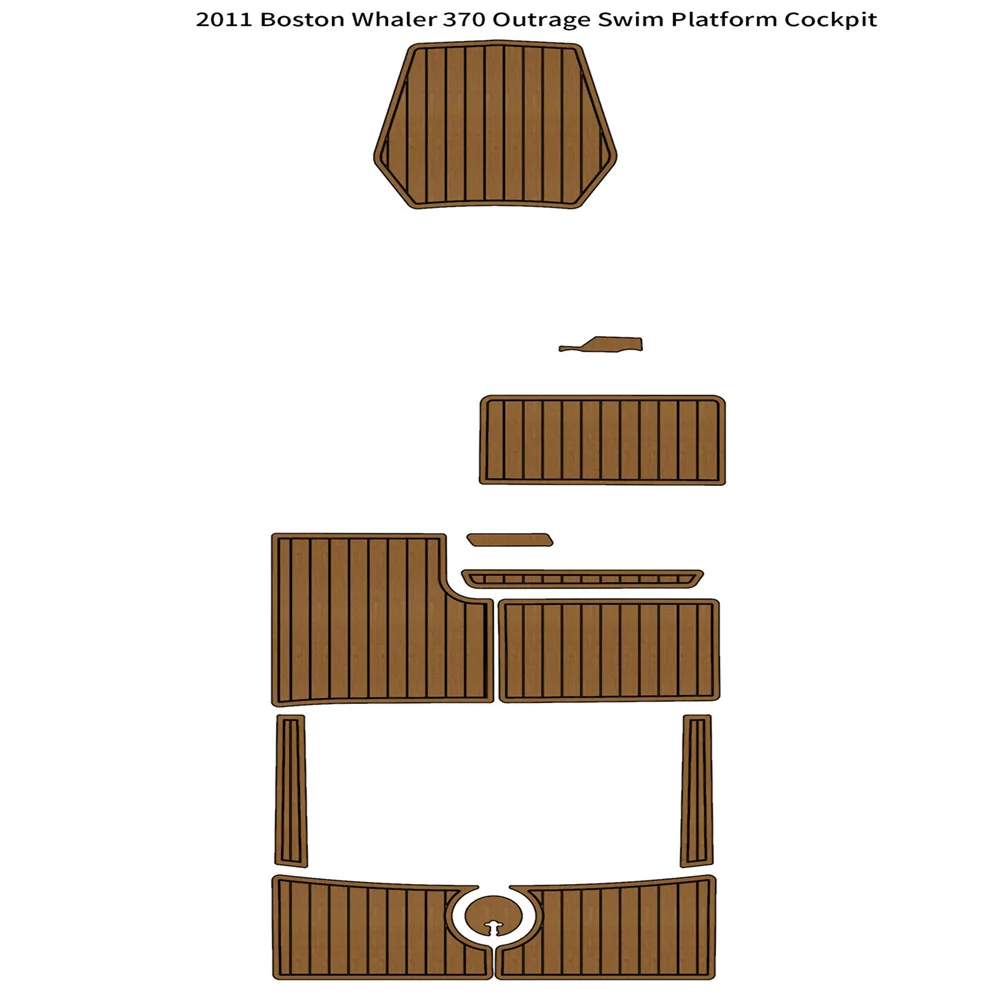 

2011 г., Boston Whaler, 370 г., подстилка для плавания, лодка, EVA пеноматериал, искусственный Тиковый напольный коврик, SeaDek, маринемат, Gatorstep, стильный самоклеящийся