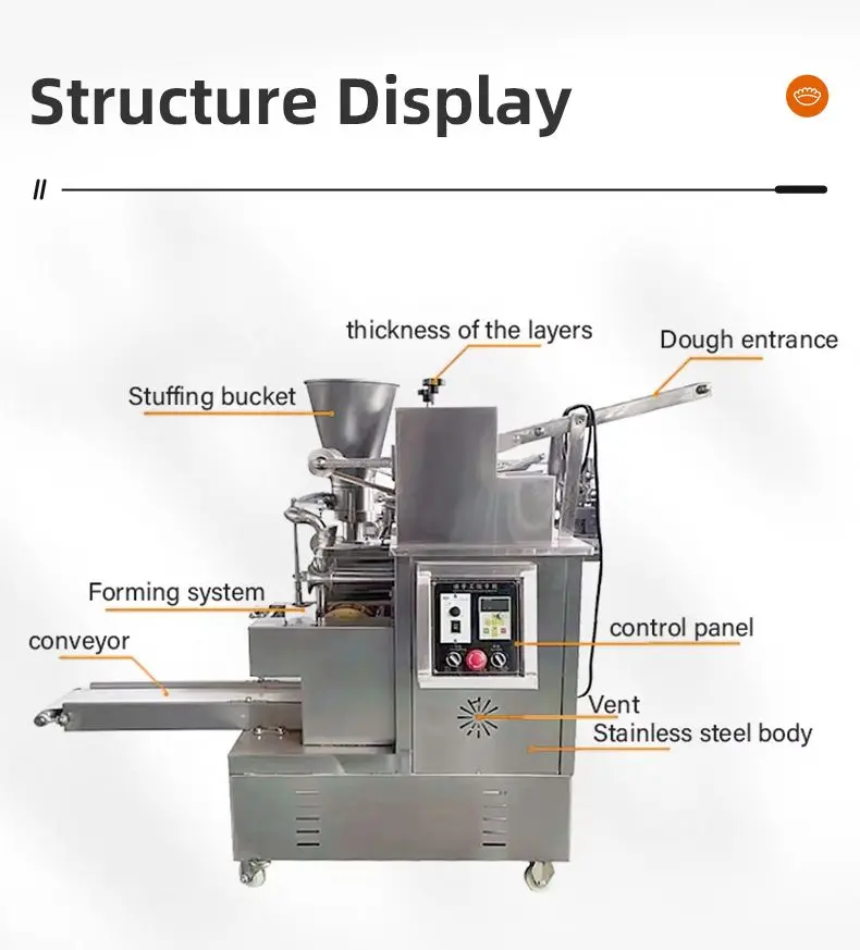 200kg/H Sweet Peanut Puffs Dumplings Frying Line Churros Spring Roll Deep Frying Machine