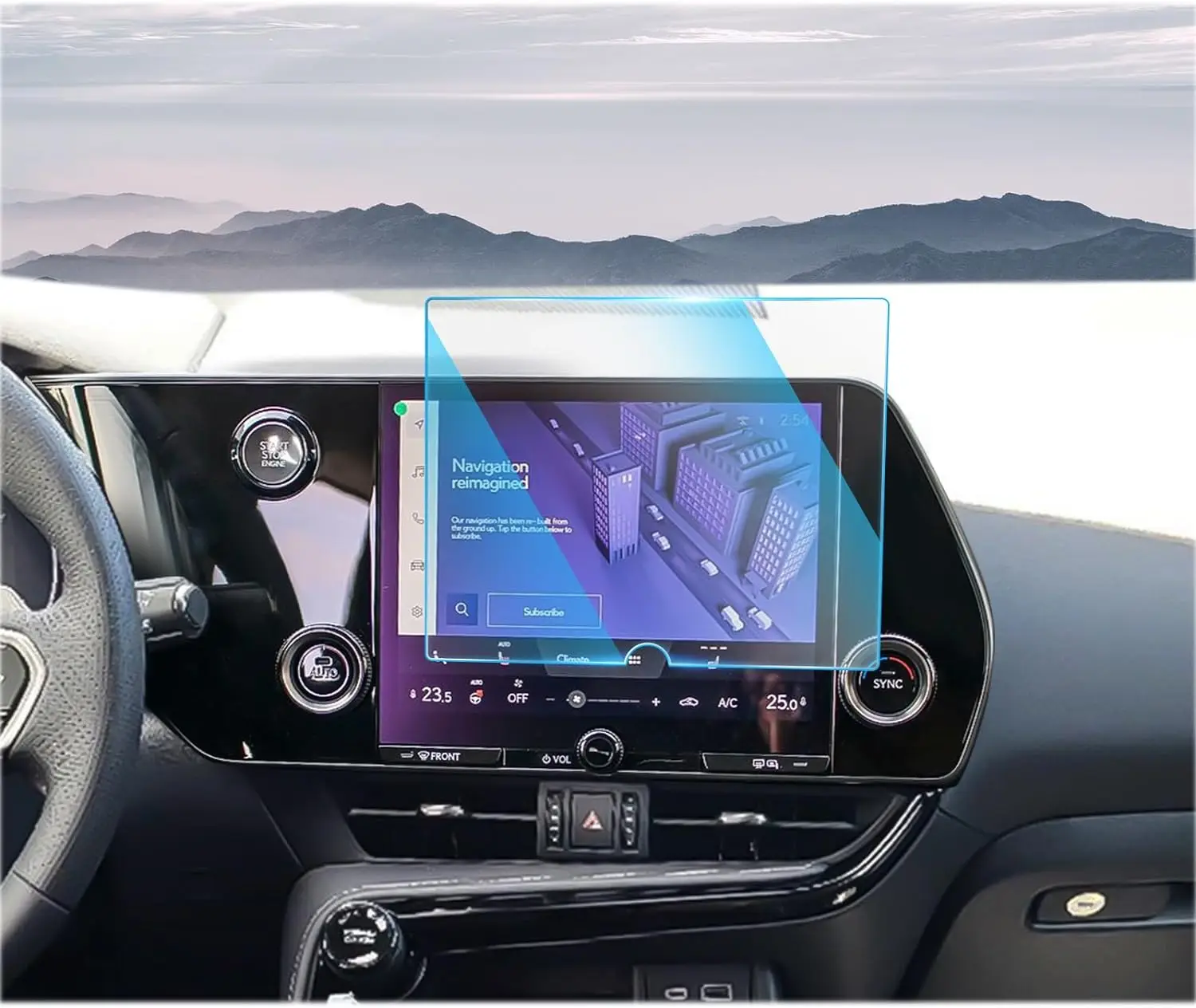 For 2022 2023 2024 Lexus NX 250 NX 350 NX 350h CAR LCD Touch Screen 